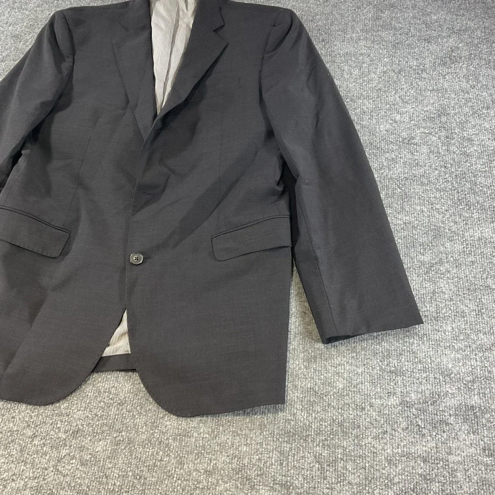 Brooks Brothers Explorer Madison Fit Blazer Sport Coat 42L Charcoal Gray